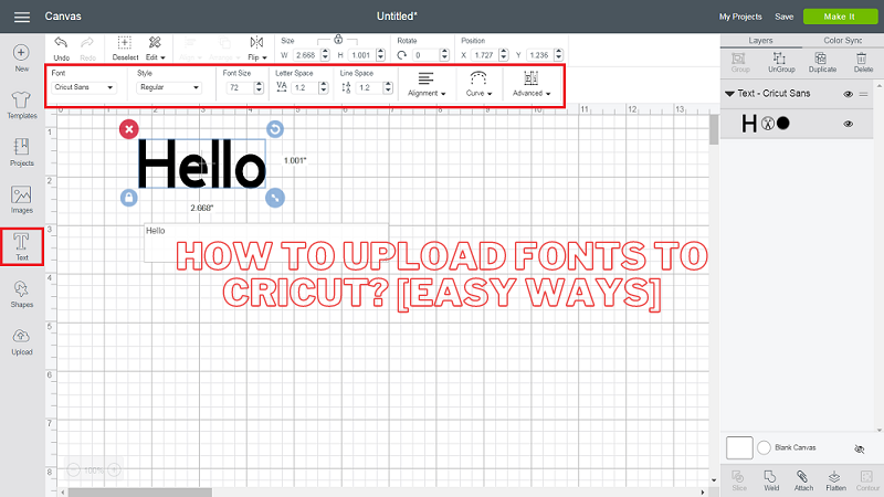 How To Upload Fonts To Cricut [easy Ways] Cricut Design Space